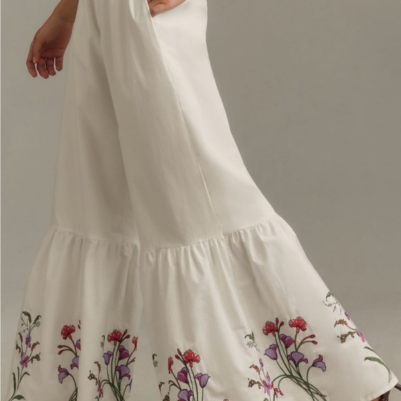 Anthropologie Hutch Floral Embroidered Jumpsuit - Picture 7 of 9